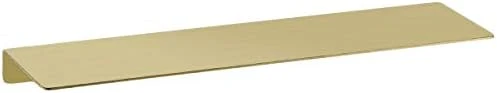 TRUSTMI Floating Shelf Wall Mounted Brushed Gold SUS304 Stainless Steel Storage Shelves For Bathroom Kitchen Bedroom Home Décor, (12 Inch X 4 Inch), Brushed Brass - Image 10