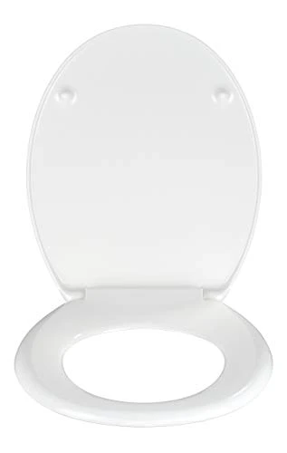WENKO Toilet Seat Orchid-rustproof Stainless Steel Mounting, 37.5 X 44.5 X 10 Cm, Multicolor - Image 2