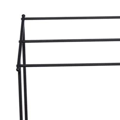 C&F Home Iron Blanket/Quilt Rack Storage Organizer 30 X36 Inches Black