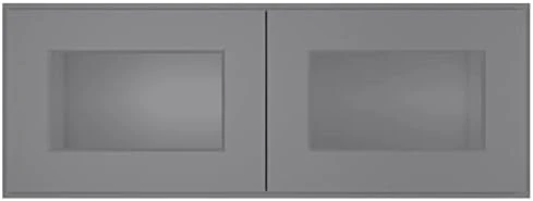 LOVMOR Wall-Mounted Cabinets, Medicine Cabinets With Soft-Close Doors, Decorative Furniture For Living Rooms, Bedrooms, Kitchens, Laundry Rooms (Glass Not Included) - Image 6