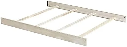 CC KITS Full-Size Conversion Kit Bed Rails For Westwood Design Cribs (Brushed White, Option 3) - Image 6