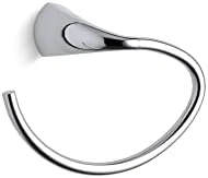-Towel Ring By KOHLER, Bathroom -Towel Ring, Alteo Collection, Polished Chrome, K-37057-CP - Image 6