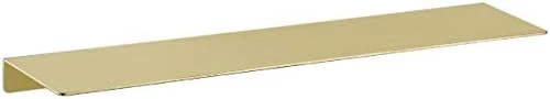 TRUSTMI Floating Shelf Wall Mounted Brushed Gold SUS304 Stainless Steel Storage Shelves For Bathroom Kitchen Bedroom Home Décor, (12 Inch X 4 Inch), Brushed Brass - Image 6