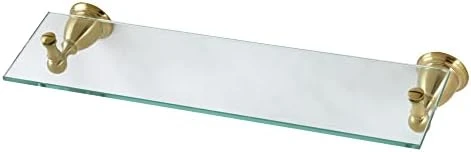 Kingston Brass BA1759SN Heritage Glass Shelf, 18", Brushed Nickel - Image 2