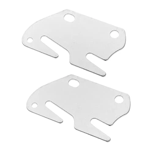 Veemoon 2pcs Furniture Connector Universal Bed Frame Metal Headboard Tool Hooks Footboard Bracket Tools Bed Attachment Bracket Bed Rail Bracket Wood Bed Hinge Bed Rail Hinge Wooden Bed