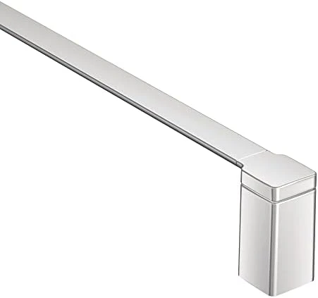 Moen YB8818CH 90 Degree 18-Inch Single Bathroom-Towel Bar, Chrome - Image 7
