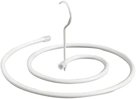 Spiral Hanger Home Balcony Rotating Hanger Quilt Cover Bed Sheet Quilt Cover Special Coat Hanger ( Color : White , Size : One ) - Image 8