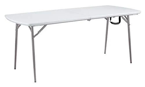 NPS 30" X 60" Heavy Duty Folding Table, Speckled Gray, 1,000 Lb Capacity - Image 12