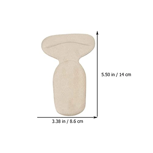 Holibanna Heel Grips High Heel Pads Heel Inserts High Heel Forefoot Cushion Blister Prevention High Heel Insoles High Heel Liners Anti Slip Heel Shoe Cushion Inserts Heel Snugs For Women - Image 5