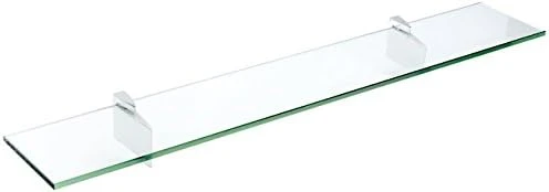 Spancraft Glass Raven Glass Shelf, Chrome, 12 X 24 - Image 13