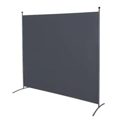 Steel-AID Single-Panel Privacy Room Divider – Folding Partition Privacy Screen For Office, Classroom, Dorm Room, Kids Room, Studio, Conference - 71" X 72" - Easy To Assemble, Freestanding & Foldable