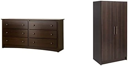 Prepac Elite 32" Tall Wall Cabinet, White - Image 10