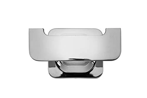 Croydex Flexi-Fix Easy To Fit Shoreditch Double Robe Hook With Zinc Alloy Construction, Chrome