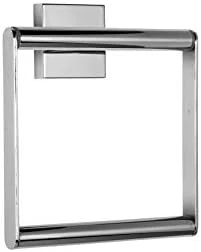 Croydex QM441441 Flexi-Fix Chester Glass Shelf, Silver, 54 X 590 X 134mm - Image 15