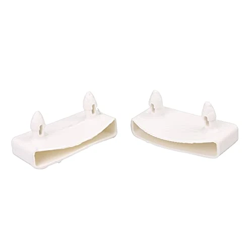 RDEXP 30 Pcs Plastic Bed Slat End Cap Holders 55mm ID White With 4 Pieces Wood Chisel - Image 3