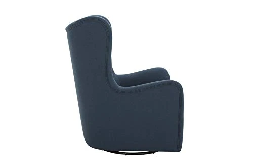 Amazon Brand β Stone & Beam Lessing Tufted Upholstered Glider, 32.7"W, Cadet Blue - Image 2