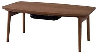 AZUMAYA ELFI-901OAK Folding Legs Kotatsu Heater Table, W36.0 X D20.0 X H14.5 Inches, Natural Wooden Material, Home And Living, Natural Oak Wooden Color - Image 8