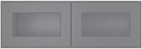 LOVMOR Wall-Mounted Cabinets, Medicine Cabinets With Soft-Close Doors, Decorative Furniture For Living Rooms, Bedrooms, Kitchens, Laundry Rooms (Glass Not Included) - Image 14