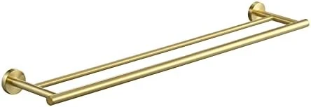 KES 23.6-Inch Double Towel Bar Bathroom Shower Dual Towel Holder Hanger SUS 304 Stainless Steel Wall Mounted Matt Black, A2001S60-BK - Image 15