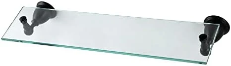 Kingston Brass BA1759SN Heritage Glass Shelf, 18", Brushed Nickel - Image 4