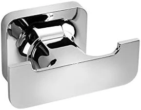 Croydex Flexi-Fix Easy To Fit Shoreditch Double Robe Hook With Zinc Alloy Construction, Chrome - Image 4