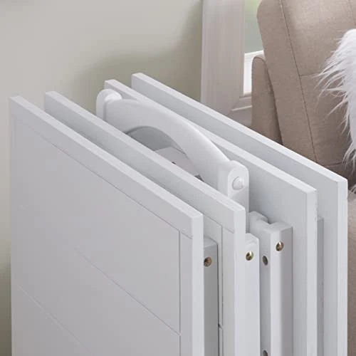 Powell Gemma Tray Table, White - Image 4