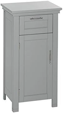 RiverRidge 06-037 Somerset Single Door Floor Storage Cabinet, White - Image 5