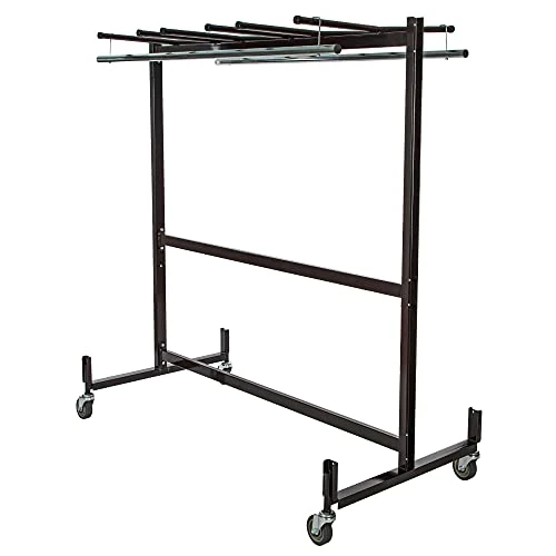 OEF Furnishings Folding Chair Dolly. Stores And Transports Chairs Measuring 15.25"-19"Width, 50 Chair Capacity - Image 9