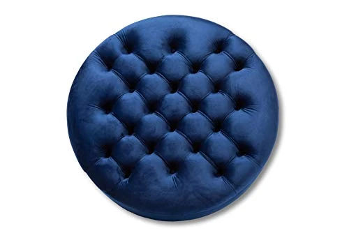 Baxton Studio Ottomans, Royal Blue - Image 2