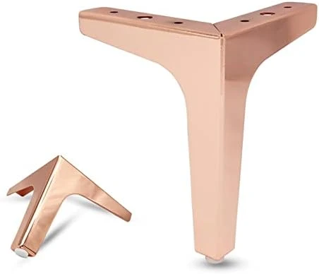 ARCIDO 8Pcs10/13/15/17cm Black Sofa Furniture Furniture Legss For Bed Chair Desk Dresser Bathroom Cabinet Coffee Table Yitaowang (Color : Silver-17cm-8pcs) - Image 15