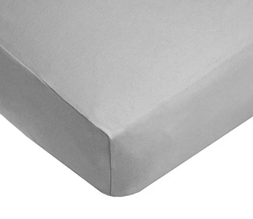 American Baby Company Printed 100% Cotton Jersey Knit Fitted Crib Sheet For Standard Crib And Toddler Mattresses, Grey Stars And Moon, 1 Count (Pack Of 1) (Pack Of 1) - Image 10