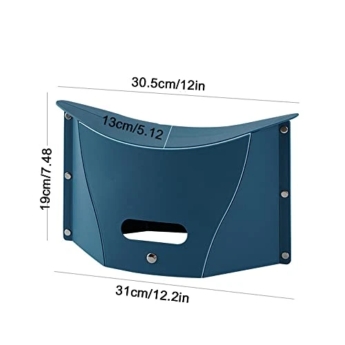 YINGD 2 Pack Collapsible Stools, Paper Folding Stool, Mini Foldable Stool, Small Portable Stool High Load-Bearing Camping Stools - Image 4