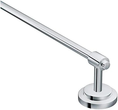 Moen DN0718BN Iso Collection 18-Inch Single -Towel Bar, 18 Inch, Brushed Nickel - Image 3