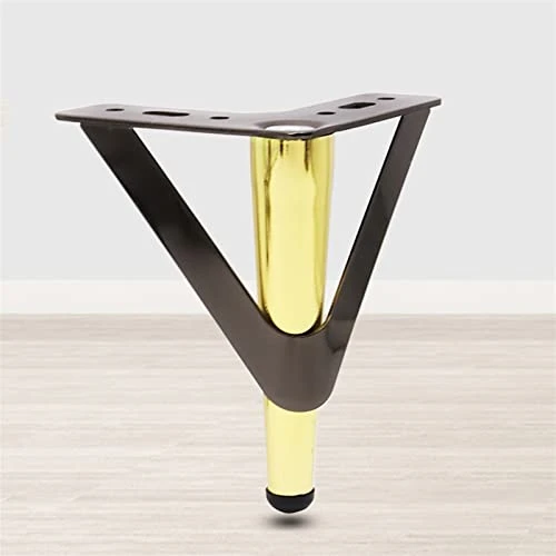 ARCIDO 4pcsfor Sofa 15/18cm Thicken Home Hardware Foot Bedside TV Cabinet Coffee Table Furniture Furniture Legss Yitaowang (Color : 4pcs-gold-15cm) - Image 3