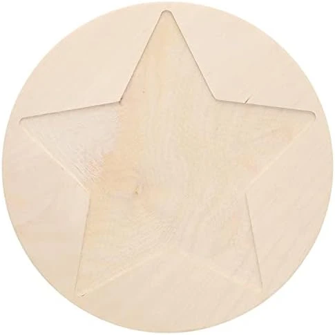Welled Wood Surface, Pinwheel Shaped, 10" X 9.68", For Wooden Trays, Crafts And Decorations, Welled Center For Resin Design Or Paint - For Decoupage, Engraving, Wood Burning - Image 13