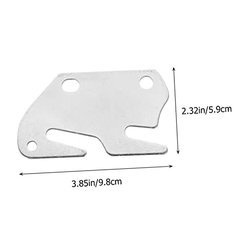 Veemoon 2pcs Furniture Connector Universal Bed Frame Metal Headboard Tool Hooks Footboard Bracket Tools Bed Attachment Bracket Bed Rail Bracket Wood Bed Hinge Bed Rail Hinge Wooden Bed - Image 5