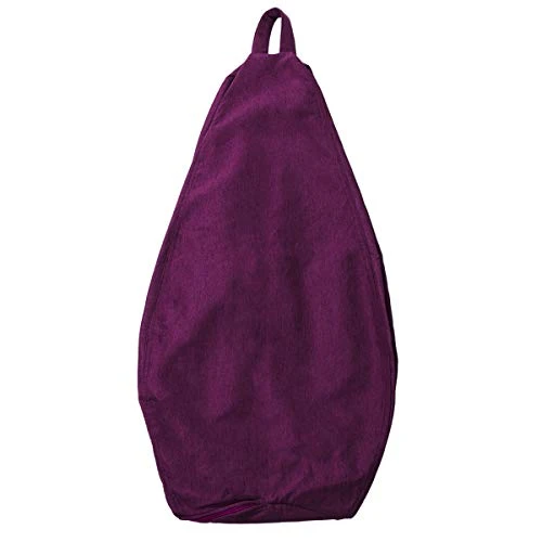 Bean Bag Chair Cover For Kids And Adults, Sturdy Zipper Beanbag Case, Sack Bean Bag, Zipper Storage Beanbag (No Filler) For Organizing Children Plush Toys Lazy Sofa Chairs (Purple, S) - Image 2