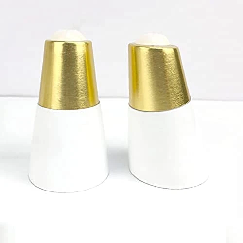 Set Of 4 Sofa Furniture Furniture Legss,Oblique Tapered,Oak Cabinet With Mounting Plate And Screws, Sofa,Coffee Table,Chair,Wardrobe,Bedside Ta Kaihangwang (Color : White, Size : 15.5cm/6.1in) - Image 2