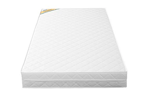 Safety 1st Transitions Baby Crib And Toddler Mattress With High-Density Thermo-Bonded Core, Water Resistant, Greenguard Gold Certified, White - Image 5
