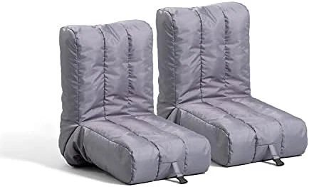 Big Joe Grab & Go 2Pk Travel Bean Bag Chair, Steel Gray SmartMax, 1.5ft - Image 7