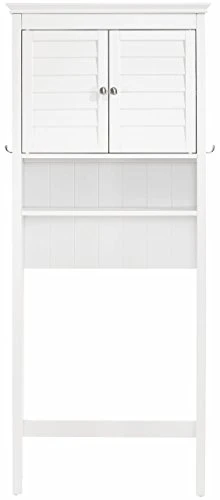 Crosley Furniture Lydia Space Saver Bathroom Cabinet, White - Image 5