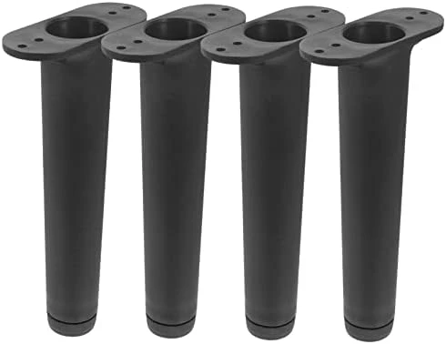 Housoutil 4pcs Bed Support Frame Adjustable Bed Frames Adjustable Bed Bases Bed Stand Adjustable Bed Legs Sofa Replacement Legs Bed Support Legs Bed Frame Support Bed Center Leg Furniture - Image 3