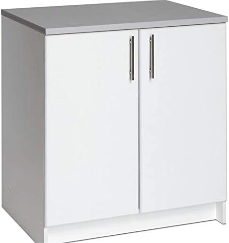 Prepac Elite 32" Tall Wall Cabinet, White - Image 15