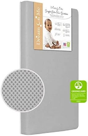 Dream On Me Sunset 3β Extra Firm Fiber Crib Mattress, Greenguard Gold Certified, Waterproof Vinyl Cover, Baby Mattresses For Cribs, Fits Mini And Portable Cribs - Image 7
