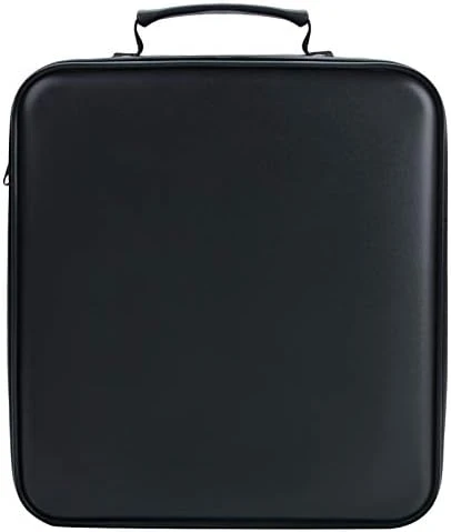 TIMCORR CD Case DVD Storage Case: 432 Capacity Hard Plastic DVD Case Holder Organizer Portable CD Wallet Binder Disc Holder Folder Blu Ray Album Sleeves For Car Home Travel | Audio Music (Black) - Image 9