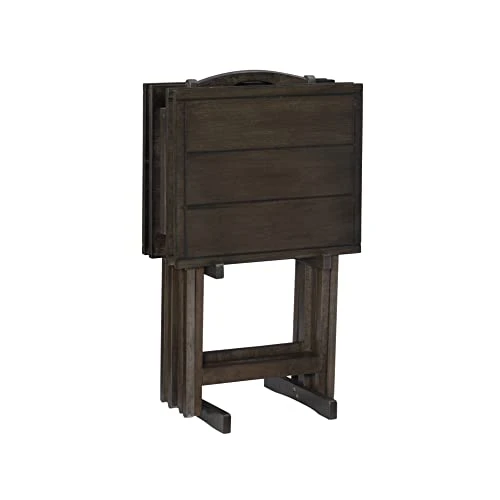 Powell Company Powell Payson Grey Tray Table - Image 4