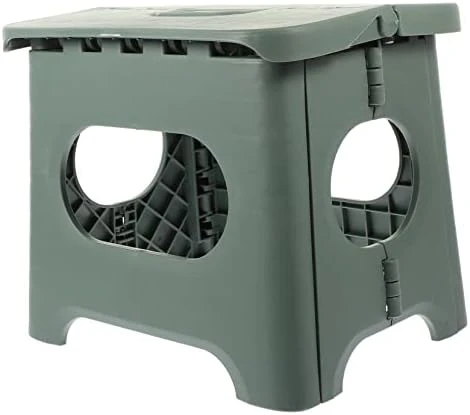 Garneck Folding Chairs Folding Foot Stool Step Stool For Kids Collapsable Stool Collapsible Footstool Garden Stool Small Folding Portable Plastic Stool Foldable Fishing Stool Kids Stool - Image 9