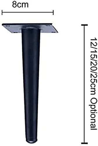 Set Of 4 ,Table Furniture Furniture Legss,Chair Furniture Furniture Legss With Screws,Sofa Furniture Furniture Legss,Desk Furniture Furniture Legss, ,Sofa,Sofa,TV,Two Seater Dresser,25cm / 10in,W,15cm - Image 5