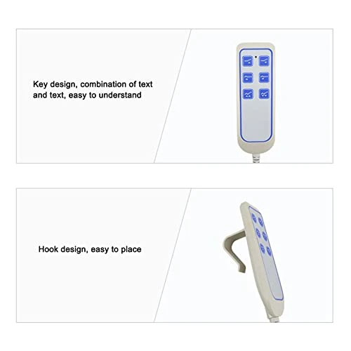Kadimendium Hand Control Handset Remote, Dustproof IP66 8 Pin Lift Bed Remote Control Lifting Bed Controller For Folding Bar - Image 5