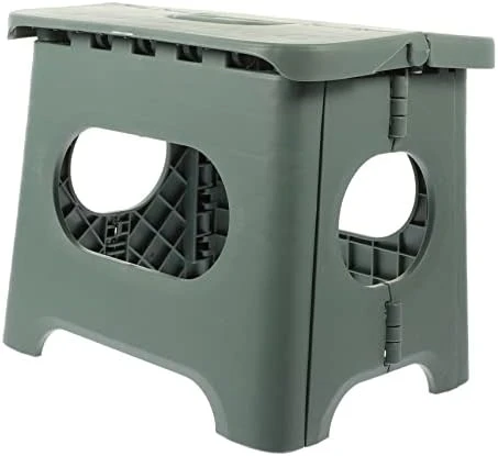 Garneck Folding Chairs Folding Foot Stool Step Stool For Kids Collapsable Stool Collapsible Footstool Garden Stool Small Folding Portable Plastic Stool Foldable Fishing Stool Kids Stool - Image 7